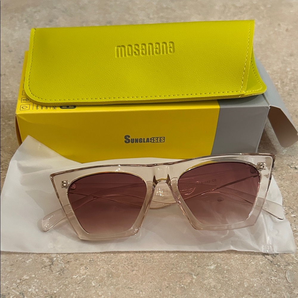 Women's Sunglasses with Pink Lenses